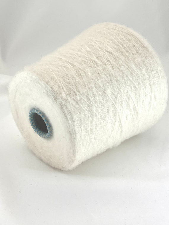 FLUFFY Cashmere 74 Silk 26 Yarn, NUAGE, Premium Italian Yarn by CARIAGGI,  Available in Balls and on Cone, 1200m/100g (1312y)