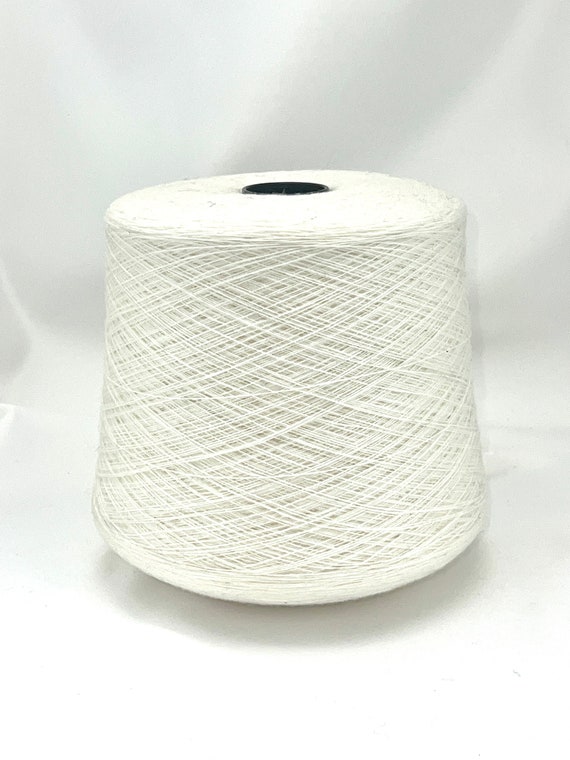 Merino Wool, SuperGeelong, Zegna Baruffa, 100% Extrafine Merino, Yarn on Cone, Lace Yarn, Italian Yarn, Machine and Hand Knitting 1500m/100g