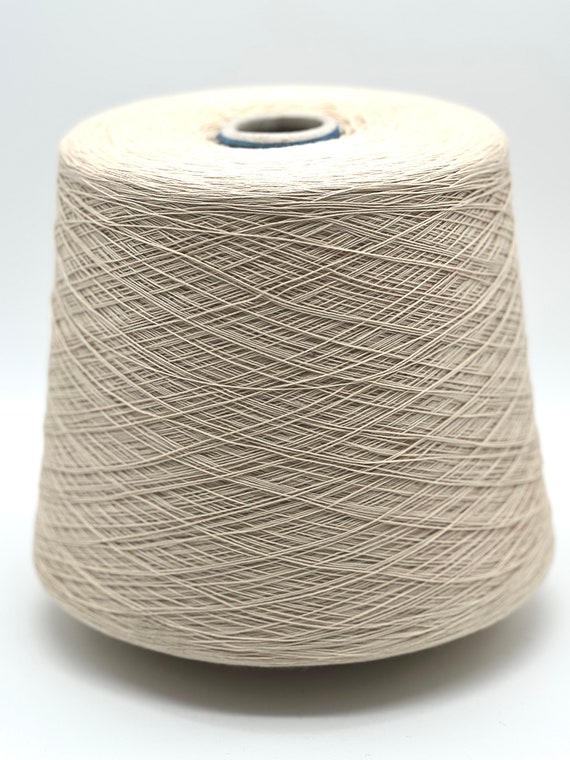 GIZA Cotton Yarn, PAPIRO, 100% Giza Cotton, Premium Italian Yarn by Sesia, Available in Balls and on Cone, 1600m/100g