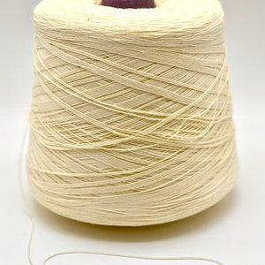 Cotton Yarn, DAKOTA, 100% Cotton Cable Yarn, Yarn on Cone, Italian Yarn, Machine and Hand Knitting, Crochet Yarn, 625m/100g