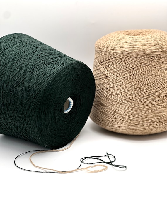 Merino Wool, Zegna Baruffa, SUPERGEELONG, 100% Extrafine Merino, Yarn on Cone, Fingering Yarn, Italian Stock Yarn, 466m/100g