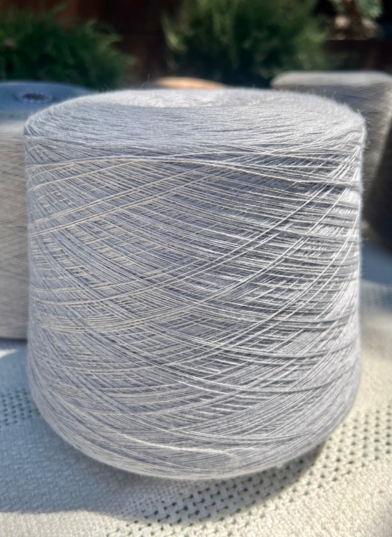 100% Merino Wool Yarn, HARMONY, Lana Gatto, Knitting Yarn, Italian Yarn, Great for Machine Hand Knitting, 20741 GREY, 100g, 50g, Custom Knit