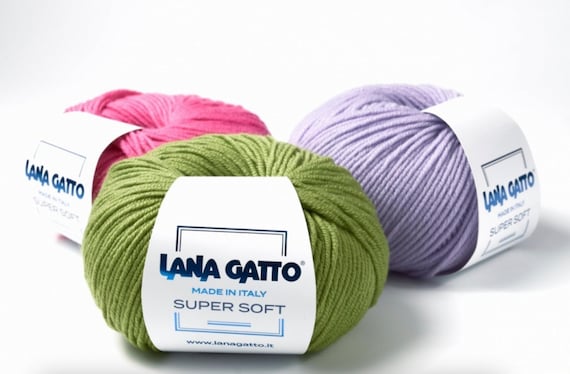 SUPER Soft 100% Wool Knitting Yarn, Italian Yarn, Great for Machine Hand Knitting, 50g, Custom Knit Also Available