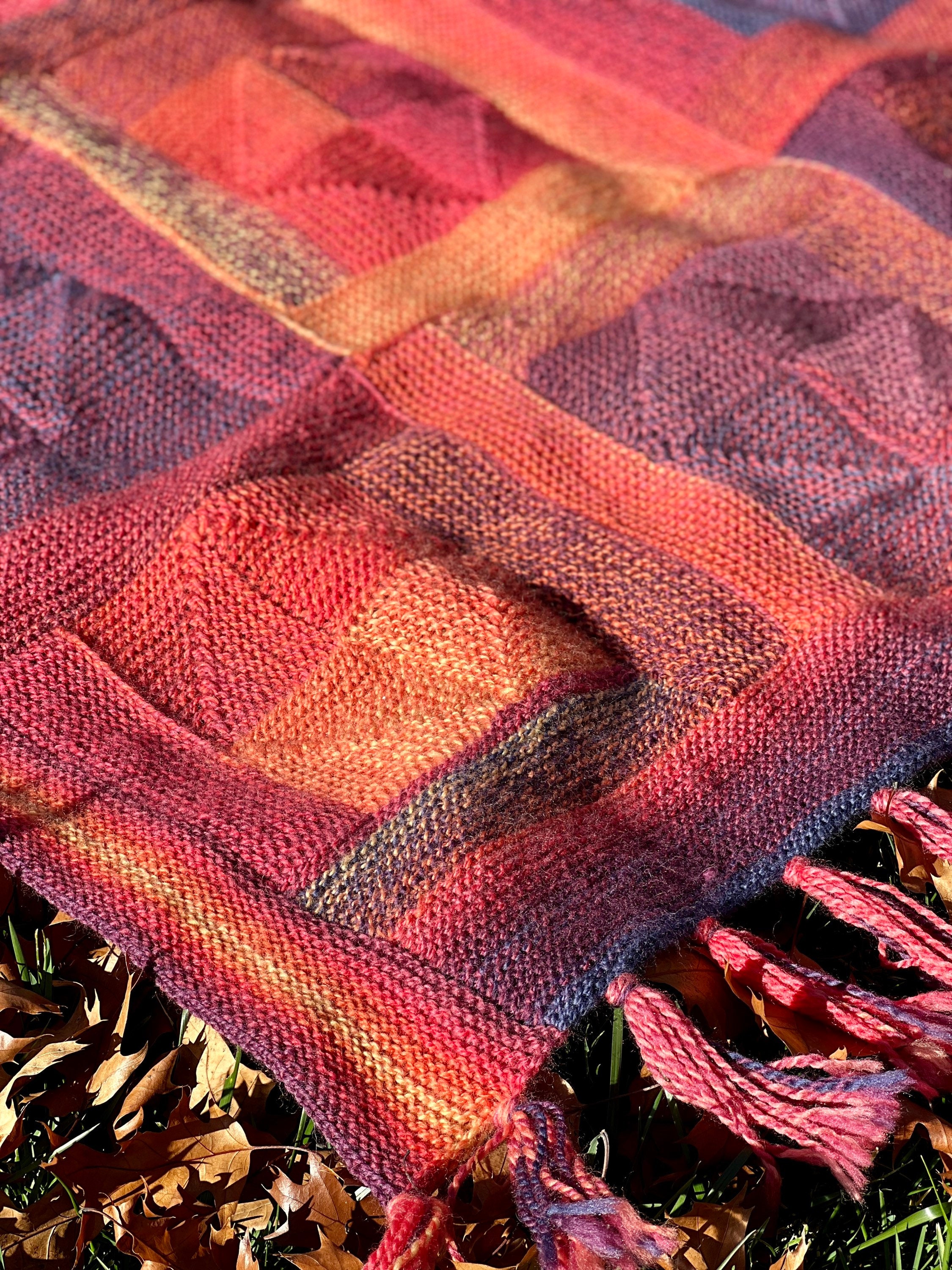 Custom Knit Blanket Knitted Wool Blanket Handknitted Etsy