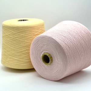 Cotton Yarn, FILMAR, 100% Cotton, Yarn on Cone, Italian Yarn, Machine and Hand Knitting, Yardage Varies By Colors