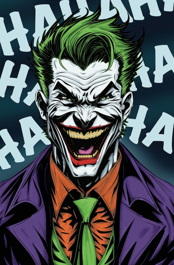 JOKER CHページ Joker - Iconic 11x17 Art Print - Etsy