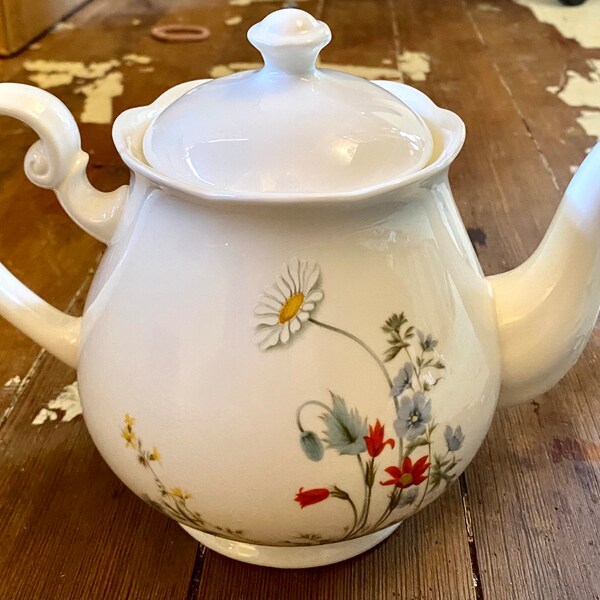 Bone China Teapot Etsy