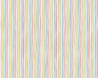 Backing (4 1/2 yards) Tiny Treaters Stripe Multi by Jill Howarth for Riley Blake Designs (C10486-MULTI)