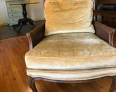 Pair of Knapp and Tubbs (Baker) Carved Arm Chair