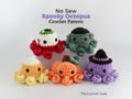 5-in-1 Halloween Octopus Crochet Pattern | No Sew Amigurumi Octopus Bundle | Easy Spooky Crochet Pattern | Halloween Plushie product logo