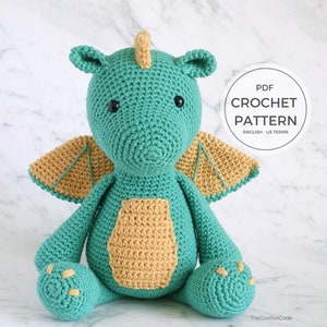 Magical Crochet Amigurumi Dragon Pattern - Step-by-Step Tutorial for Dragon Enthusiasts