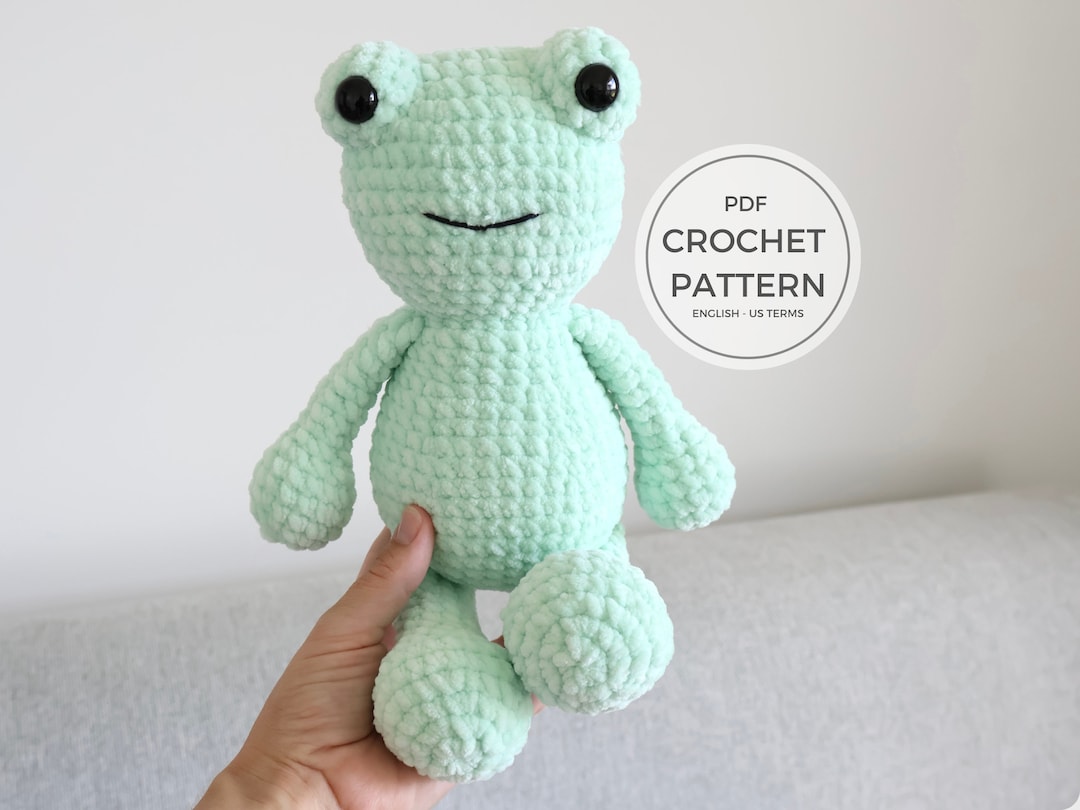 Crochet Frog Pattern Create Your Own Amigurumi Stuffed Animal With