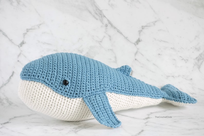 Humpback Whale CROCHET PATTERN Amigurumi Walter the Whale Etsy UK