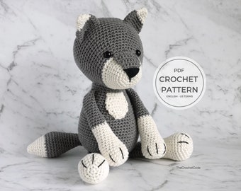 DIY Crochet Wolf Amigurumi Pattern - Create Your Own Lovable Stuffed Animal