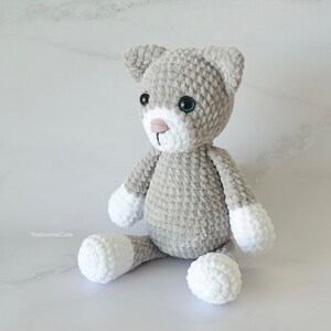 Easy-to-follow Cat Crochet Pattern: Perfect for Beginners - Etsy