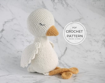 Crochet Amigurumi Duck Pattern - DIY Toy for Kids and Collectors