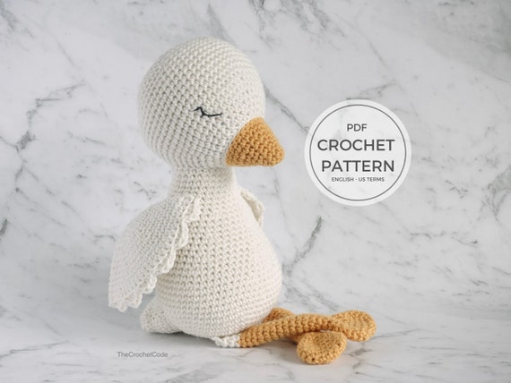 Crochet Amigurumi Duck Pattern - DIY Toy for Kids and Collectors