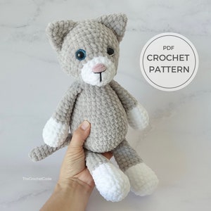 Easy-to-Follow Cat Crochet Pattern: Perfect for Beginners