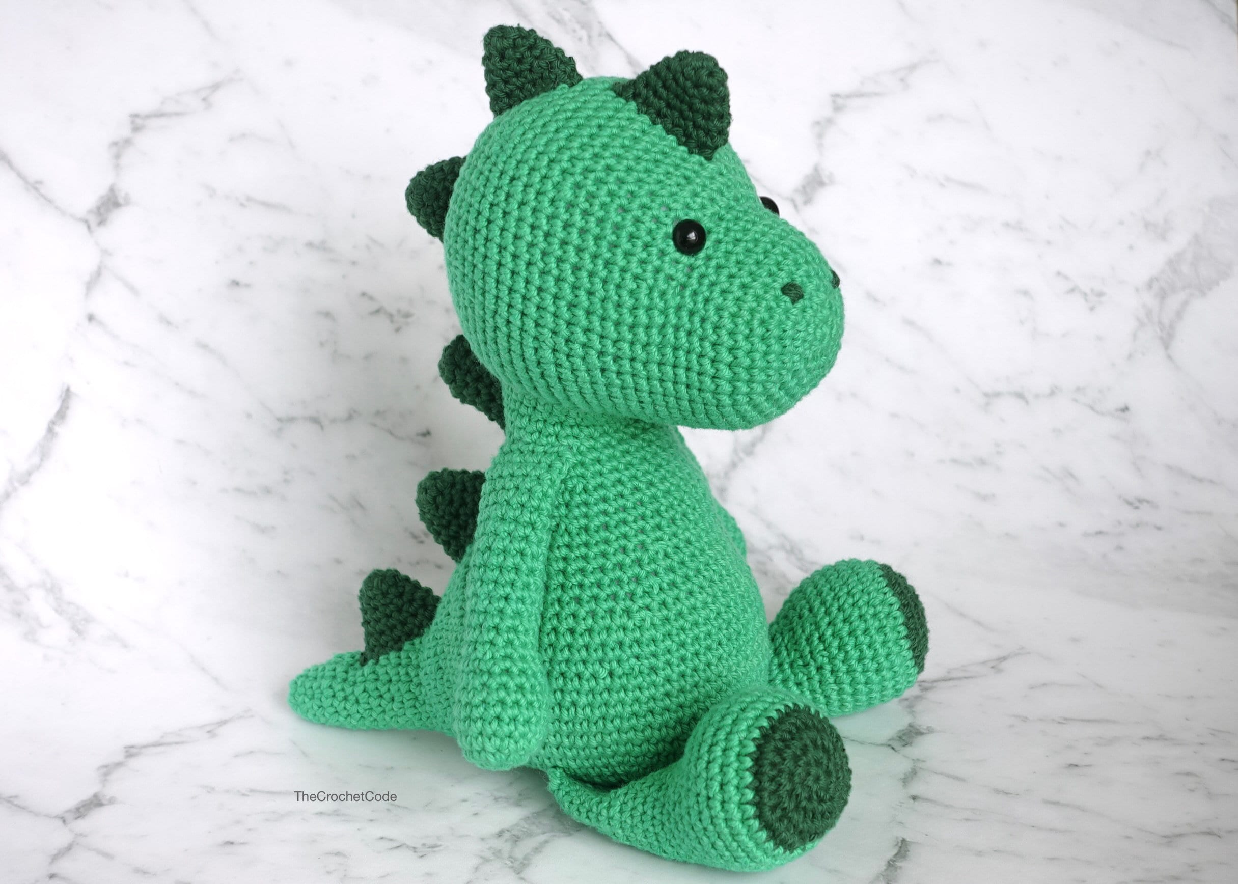 37 Dinosaur Crochet Patterns for Roaring Cute Amigurumi Projects 3 Classic Dinosaur Crochet Animal