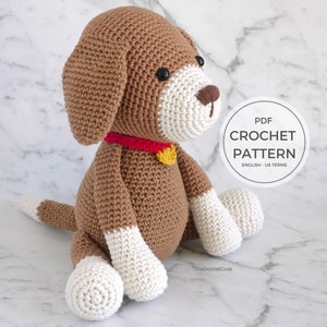 Crochet Amigurumi Dog Pattern - Perfect Gift for Dog Lovers