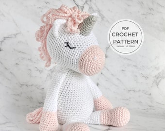 Whimsical Unicorn Crochet Pattern - Perfect for Handmade Gifts