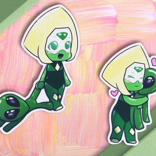 Steven Universe Peridot Gaymer Gem Hard Enamel Pin - Etsy