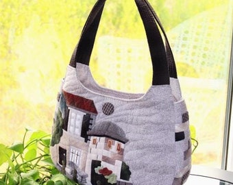 Japanese Patchwork Bag Pattern (No instructions) - C0018