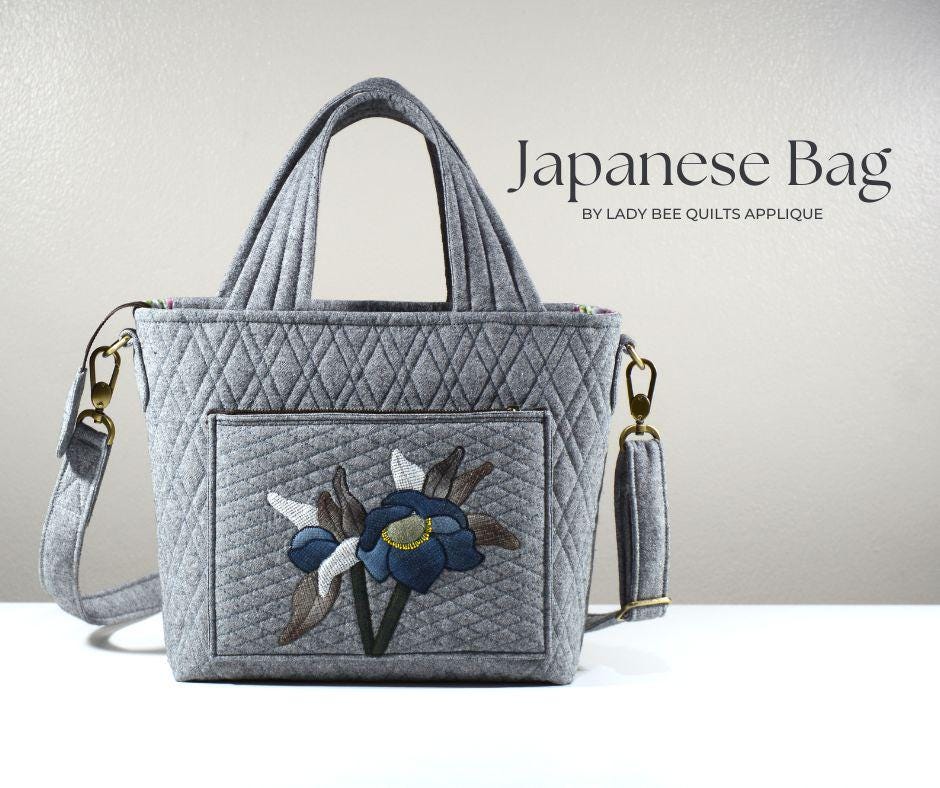 Japanese Patchwork Bag Pattern (no Instructions) - C0044 - Etsy