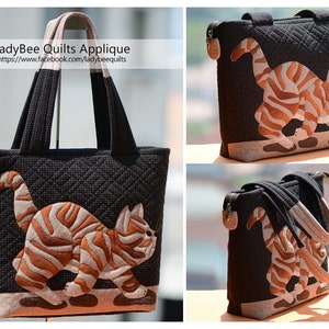 Shoulder bag sewing pattern by Lady Bee - PDF pattern INSTANT DOWNLOAD