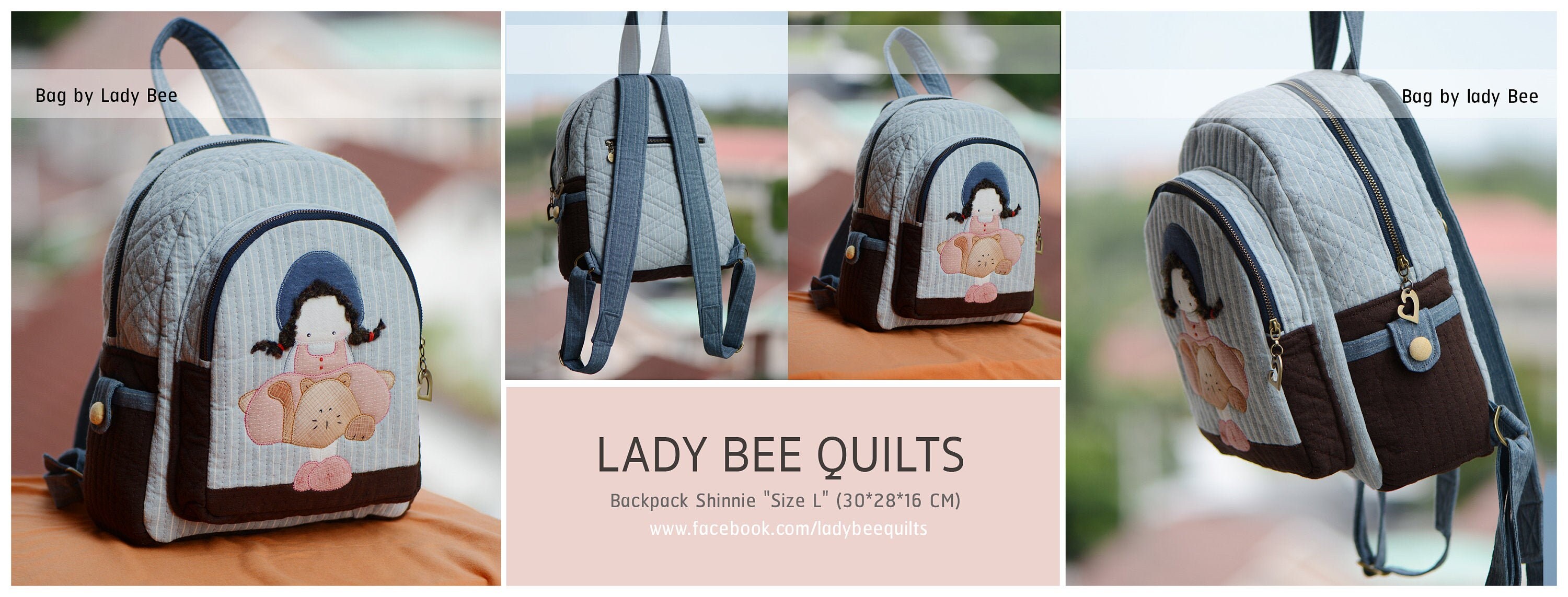 PRE ORDER - Quilt Cadets: Braveheart Backpack (#7) PRE ORDER - Quilt Cadets: Braveheart Backpack (#7)