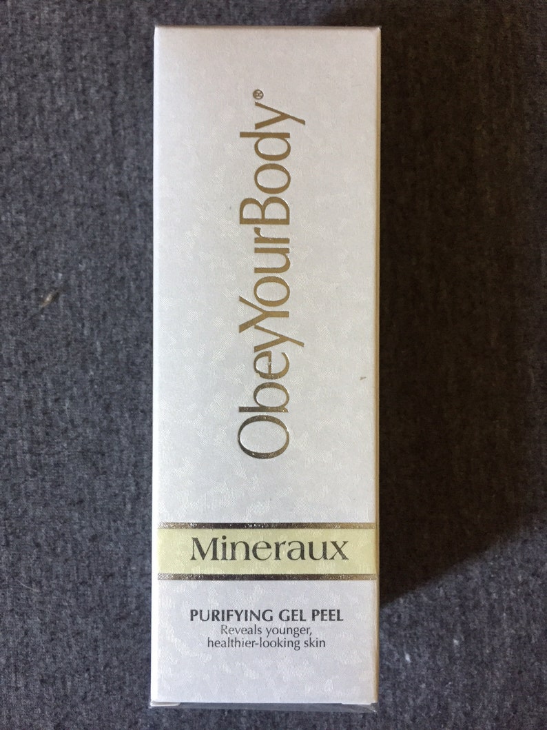 OBEY YOUR BODY Mineraux Purifying Gel Peel Anti Aging 50ml Etsy Canada