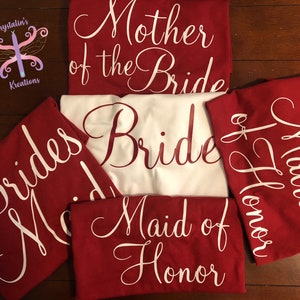 Bridal Party Shirts