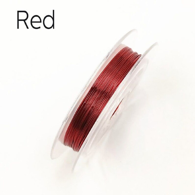 0.3mm 10m String Multicolor Wire Beading DIY 1 Roll Wire Copper Fashion Jewelry Making Accessories Cord Free Shipping