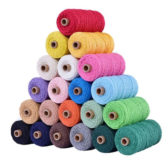 Home Decor Twine String 100/% Natural Beige Cotton DIY Rope Sewing Cords