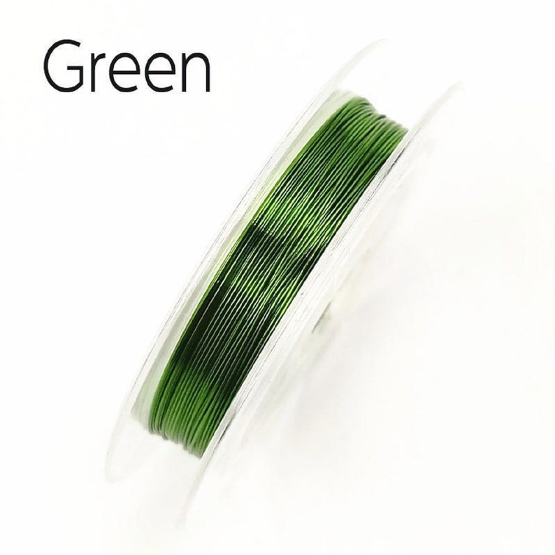 0.3mm 10m String Multicolor Wire Beading DIY 1 Roll Wire Copper Fashion Jewelry Making Accessories Cord Free Shipping