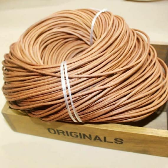 3mm 4mm 5mm BRAIDED BOLO 100/% REAL LEATHER CORD HIGH QUALITY ANTIQUE LACE STRING