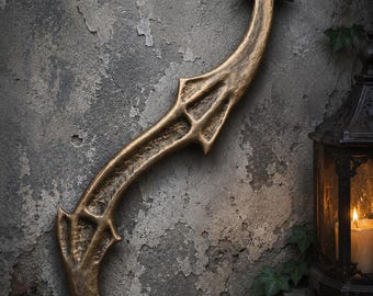 Home & Living Forged Zeus Lightning Bolt – Handmade Metal Wall Decor 90 cm