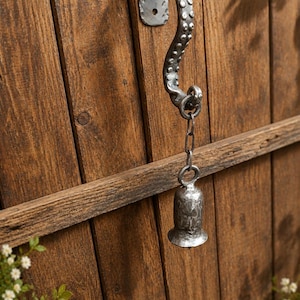 Iron Octopus Doorbell: Nautical Wall Decor, Musical Ringing