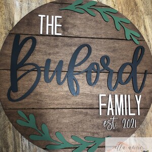 Shiplap Family Sign, Family, Shiplap, Wedding gift, Last Name, Established