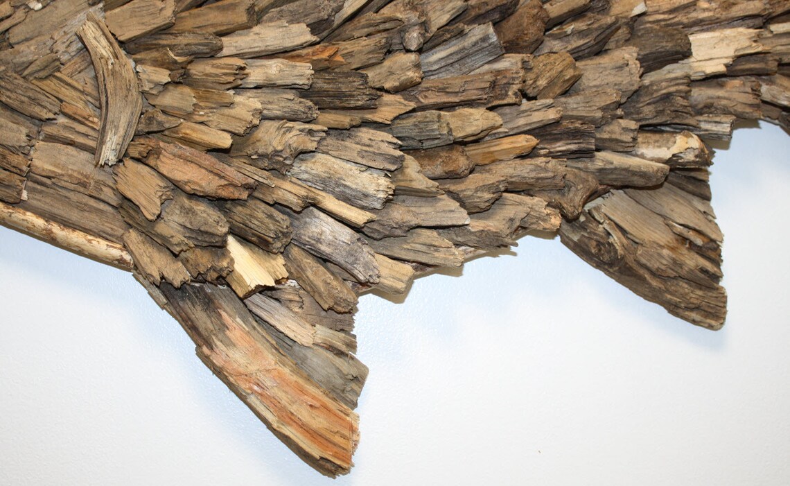 Fish Handmade Driftwood Wall Art Driftwood Fish Wall Hanging Etsy