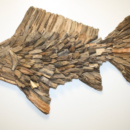 Fish Handmade Driftwood Wall Art Driftwood Fish Wall Hanging Etsy