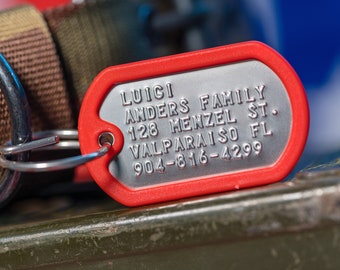 tactical dog tags for pets