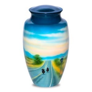 Route 66 Adult Cremation Urn - Urns For Ashes™ - Adult Urn for Human Ashes