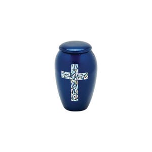 Blue Cross Token Urn