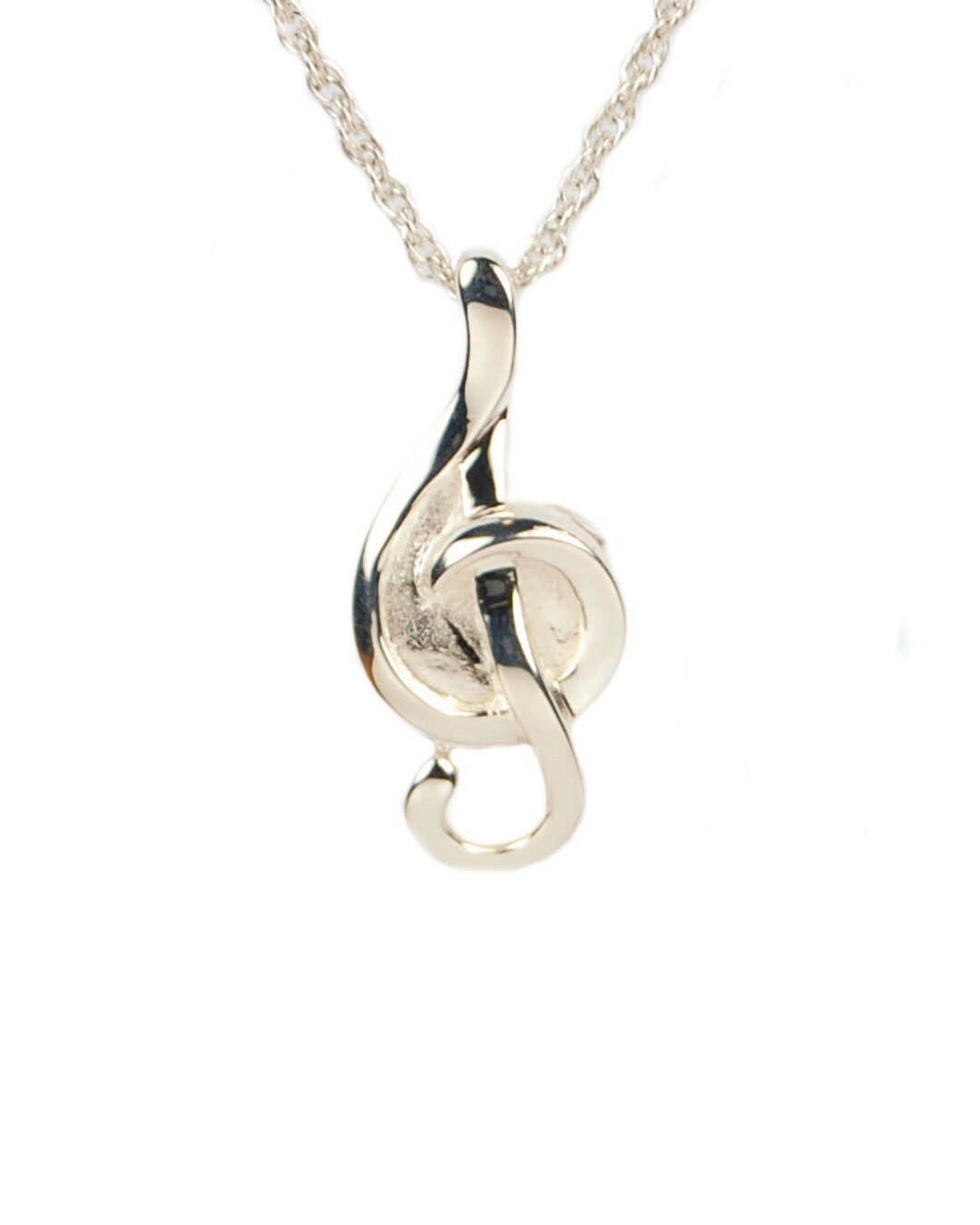 Music Note Cremation Necklaceurnmemorial Necklacememorial Etsy