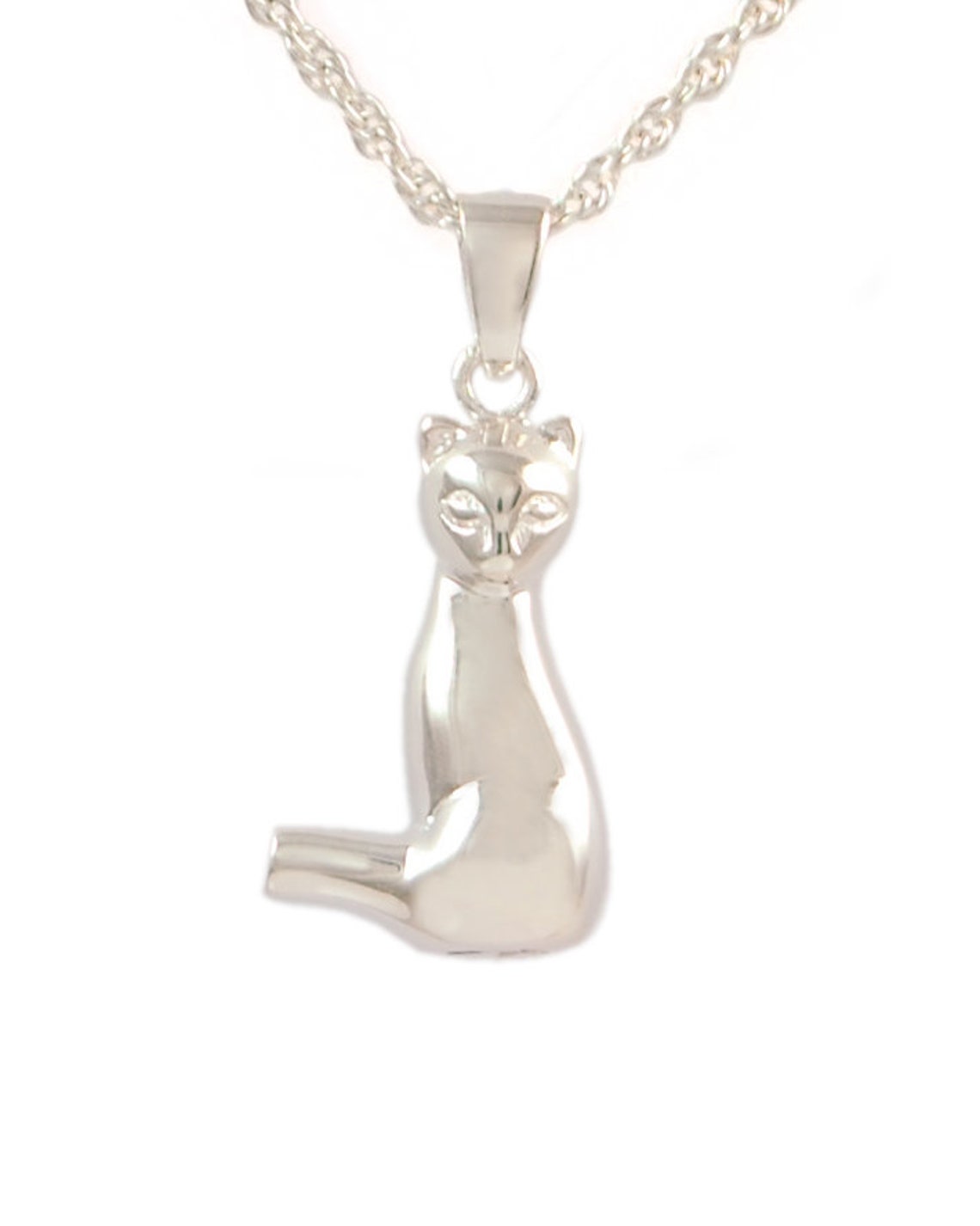 Cat Cremation NecklacePet LossPet Cremation JewelryMemorial Etsy