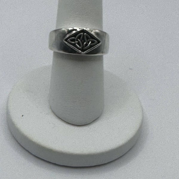 Cremation Ring Urn Celtic Design Ring Memorial Keepsake