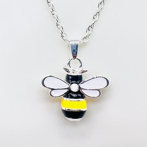 Bumble Bee Cremation Pendant-Urn Necklace-Memorial Jewelry-Ashes Necklace-Cremation Locket-Memorial Gift-Cremation Jewelry