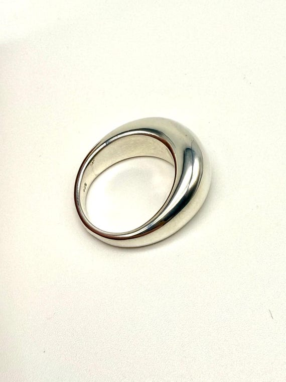 Cremation Ash Keepsake Ring - Memorial Jewelry For Human Or Pet Ashes, Stainless Steel, Sizes 6-9