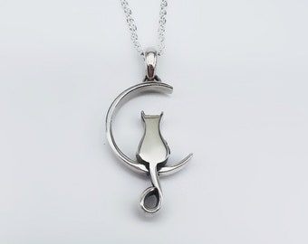 Collana Porta Ceneri A Forma Di Cuore “I Love You To The Moon And Back” – Urnetta Ciondolo In Acciaio Inox Per Ricordo Ceneri, Capelli O Terra